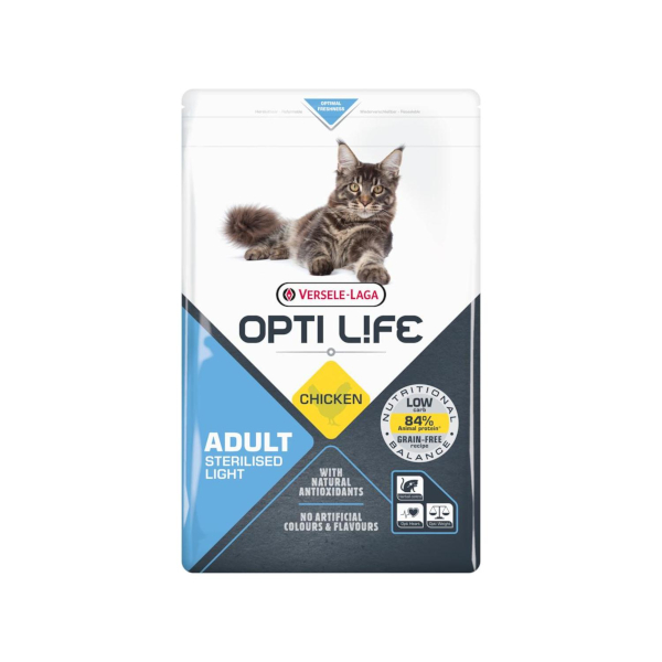 OPTI LFE ADULT STERILISED LIGHT CHICKEN 1kg